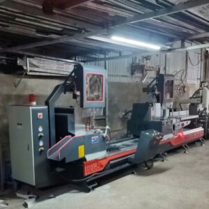 Máy cắt nhôm 2 đầu HEGEN 9600